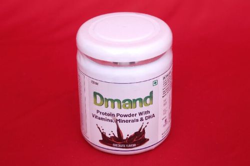 Dmand Chocolate Protein Powder, For Health Supplement, Packaging Type : Plastic Can