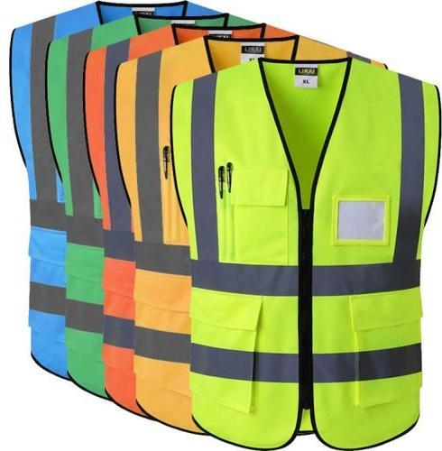 Polyester Metro Safety Jacket, Gender : Unisex