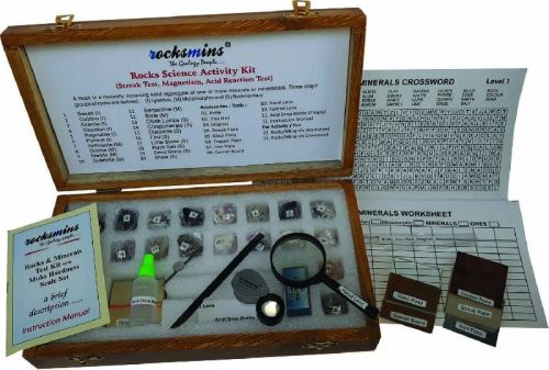 Rocksmins Rocks Science Activity Kit RO20ACWB, Feature : Attractive Look