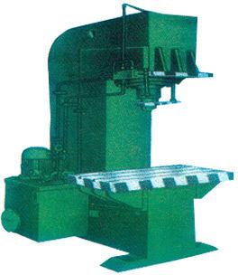 Mild Steel Semi Automatic Hydraulic Press, For Industrial, Color : Green