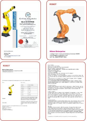 Fanuc 50Hz Electric Robotic Automations Control System, Certification : ISO 9001:2008