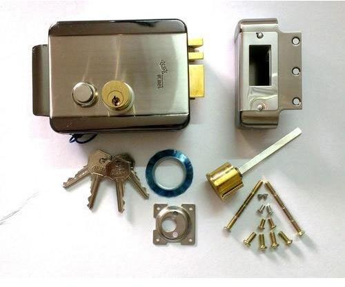 ALBA Electronic Door Lock (Silver), For Cabinets