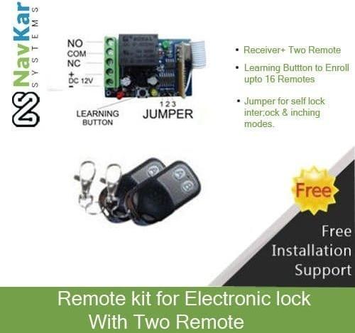 Remote Kit For Open Electronic Door Lock With 2 Remote