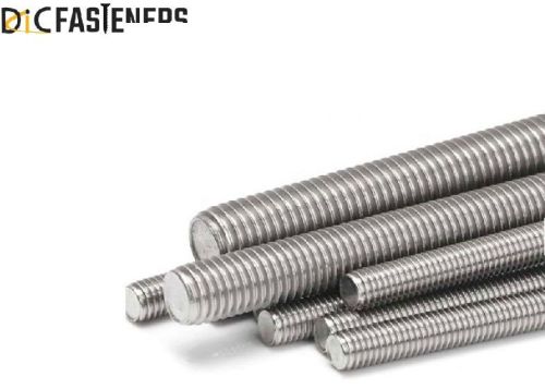 DIC Fasteners Brass Custom Stainless Steel Thread Rod, Feature : Hard, Light Weight, Long Life