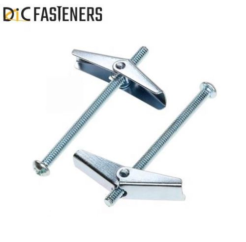 Polished Stainless Steel Toggle Bolts, For Industrial, Automobile Industry, General Industry Machines.