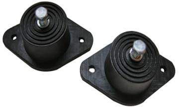Maheshwari Rubber Anti Vibration Mounts, Color : Black