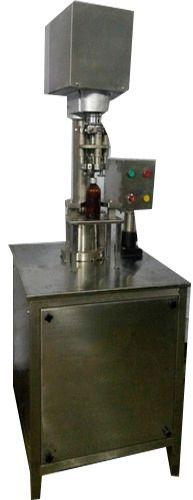 Motorized Up Down Cap Sealing Machine, Rope Material : Stainless Steel