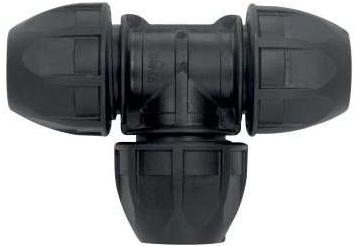 Plastic FA0440 Tee Connector, Color : Black