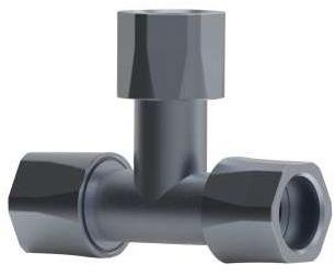 Metal FA0450 Tee Connector, Color : Black