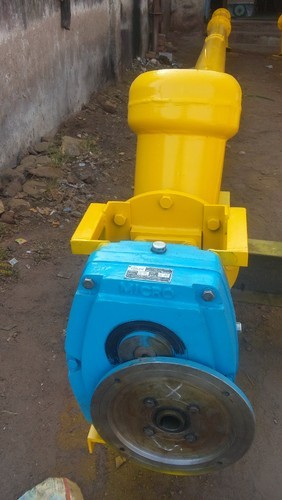 Devikrupa Polished Motor Mild Steel Cement Screw Conveyor