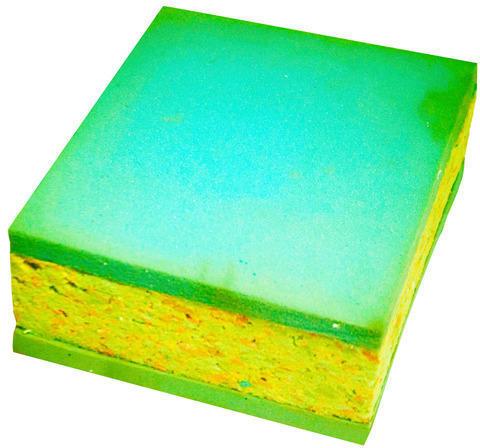 Bonded Foam, For Mattress, Color : Yellow Green