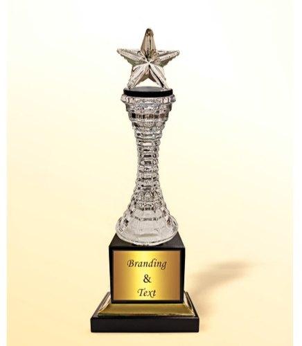 Crystal Trophy, Color : Clear