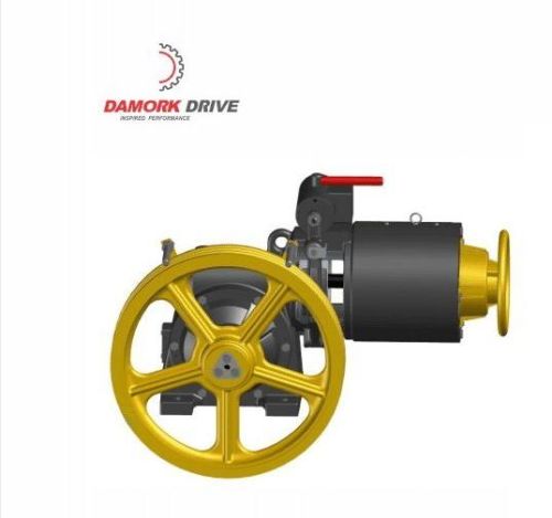 DGM135 Geared Elevator Traction Machine, Capacity : 544 Kg.