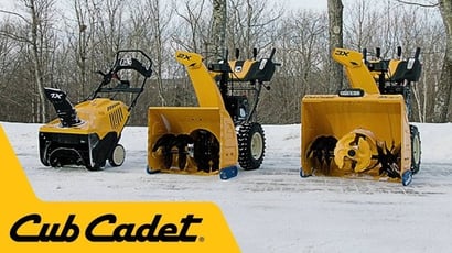 Cub Cadet Snow Blower Machine, Size : 16' X 5'