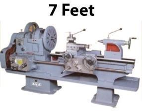 Automatic Electric 7 Feet Lathe Machine, For Industries, Voltage : 220V