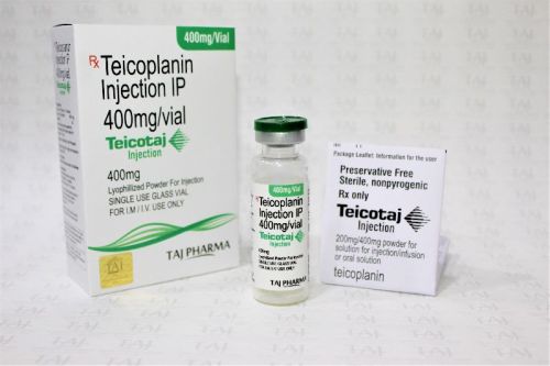 Teicoplanin Injection IP 400 Mg, Shelf Life : 2 Yrs