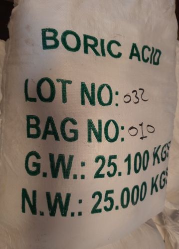 Boric Acid Powder, For Industrial, Packaging Type : Plastic Bag