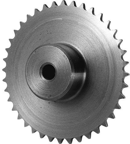 Carbon Steel Conveyor Sprocket, Color : Silver