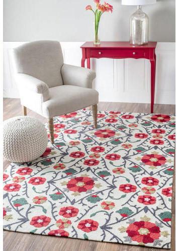 Printed Hand Knotted Carpet, Size : Customisation