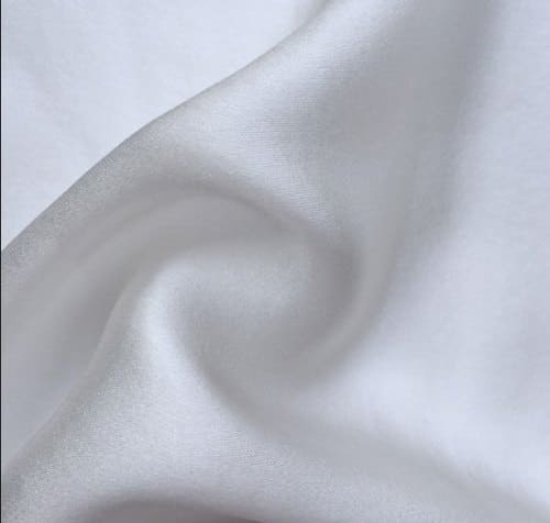 Satin Georgette Silk Fabric, Width : 44 Inch