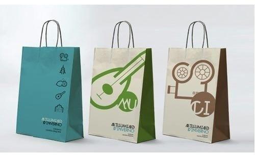 Printed Advertising Paper Bag