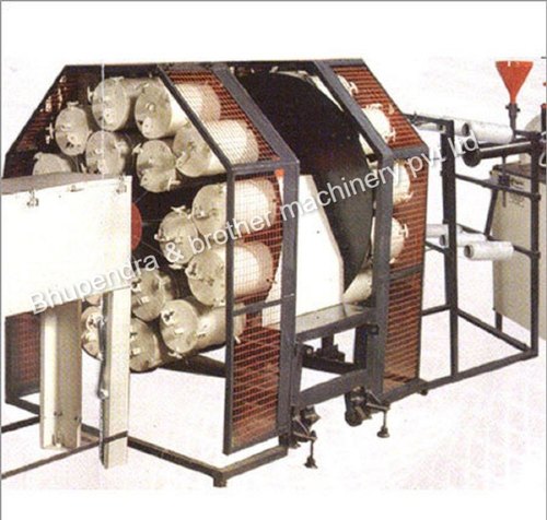 Steel Diagonal Thread Winding Machine, Color : Blue