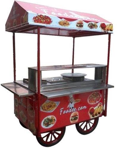 Stainless Steel Street Food Display Counter
