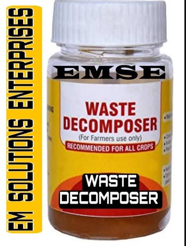 Waste Decomposer, For 1. Agriculture. 2. Composting., Packaging Size : 50 Litres 