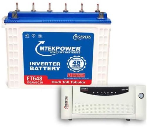 Microtek Inverter Battery, For Home Use, Certification : ISI Certified