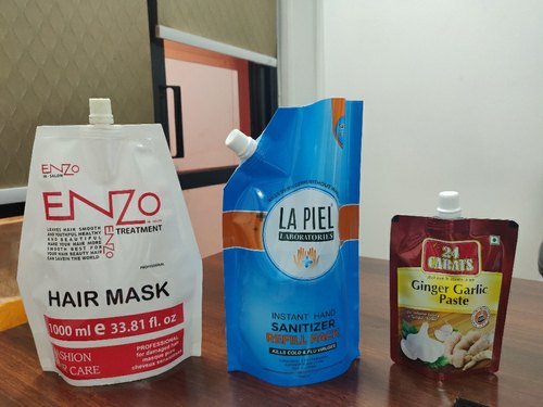 Plastic Spout Pouch, Packaging Type : Packet
