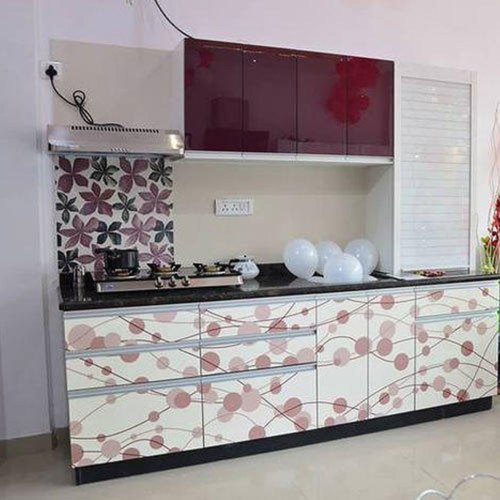 Acrylic Modular Kitchen