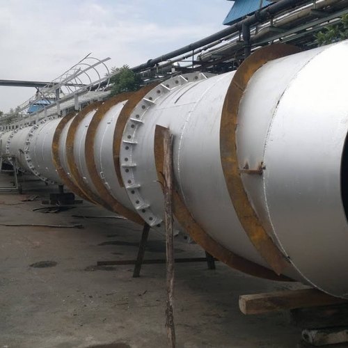 Mild Steel Boiler Chimney, Color : Silver Or Bleck