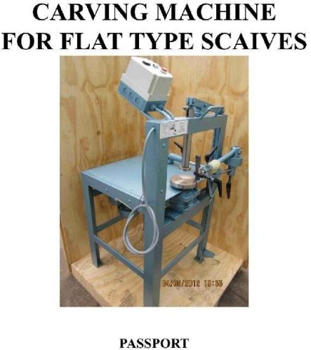 Carving Machine For Normal Scaife
