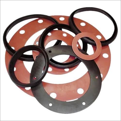 SUN MAKE Round Polished Rubber Gasket, For Industrial, Pattern : Plain