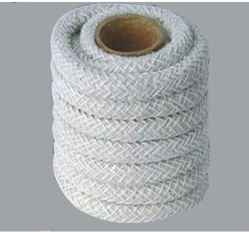 SUN MAKE Plain White Asbestos Rope, Size : 5-10mm, 15-20 Mm