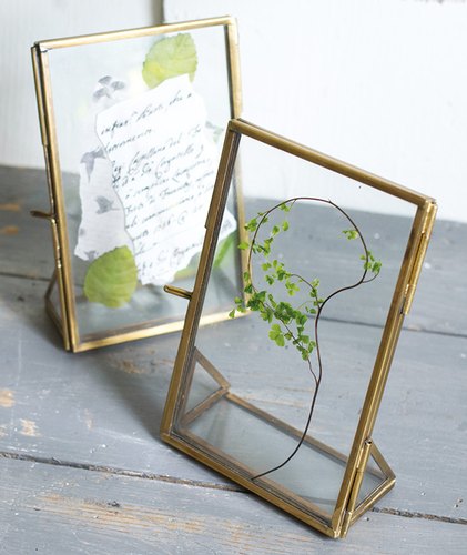 Metal Gold Picture Frame, Color : Golden