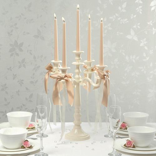 Wedding Candelabra, Color : Cream