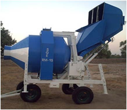 Semi-Automatic Mini Mobile Batching Machine, Power : 10 HP 