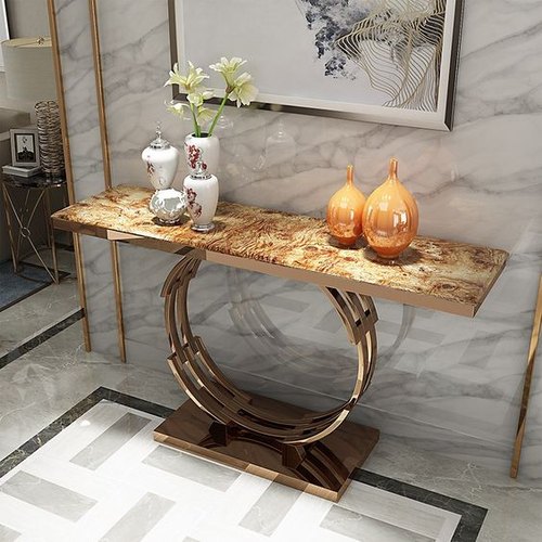 Stainless Steel Console Table, Style : Modern
