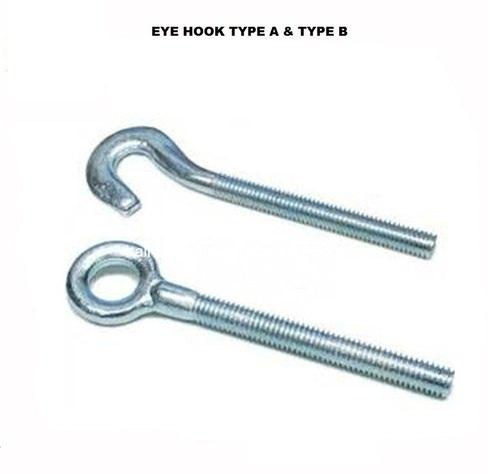 Mild Galvanised Steel EYE HOOK