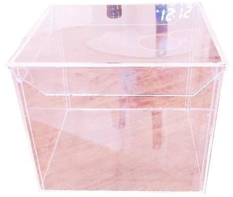 Acrylic Display Box, Size : 8x8x8 Cm