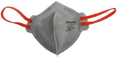 NON WOVEN Honeywell Disposable Face Mask, Color : GREY, WHITE