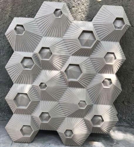 Wall Cladding, Pattern : Hexa
