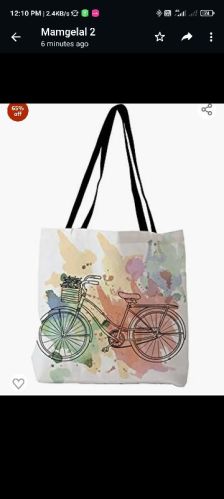 Cotton Canvas Teddy Bag, For College, Feature : Attractive Designs, Good Quality