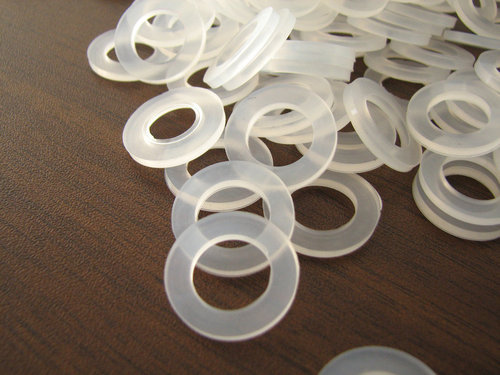 Round Silicone Washer, For Industrial, Packaging Type : Packet, Box, Etc