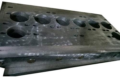 Aluminium Powder Coated Machining Fixture Plate, For Heat Sealing Machines