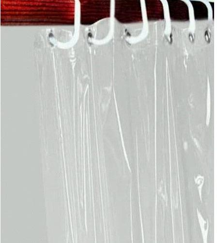 Plain PVC Curtain, Color : White