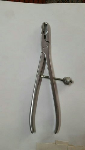 SS 410 Surgical Steel Bone Clamp, Size : 6' 8'