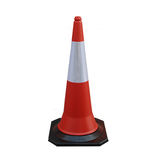 PVC Traffic Safety Cone, Color : Red