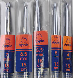 Aluminium Crochet Hook Needle, Size : 2.00 To 8.00 Mm